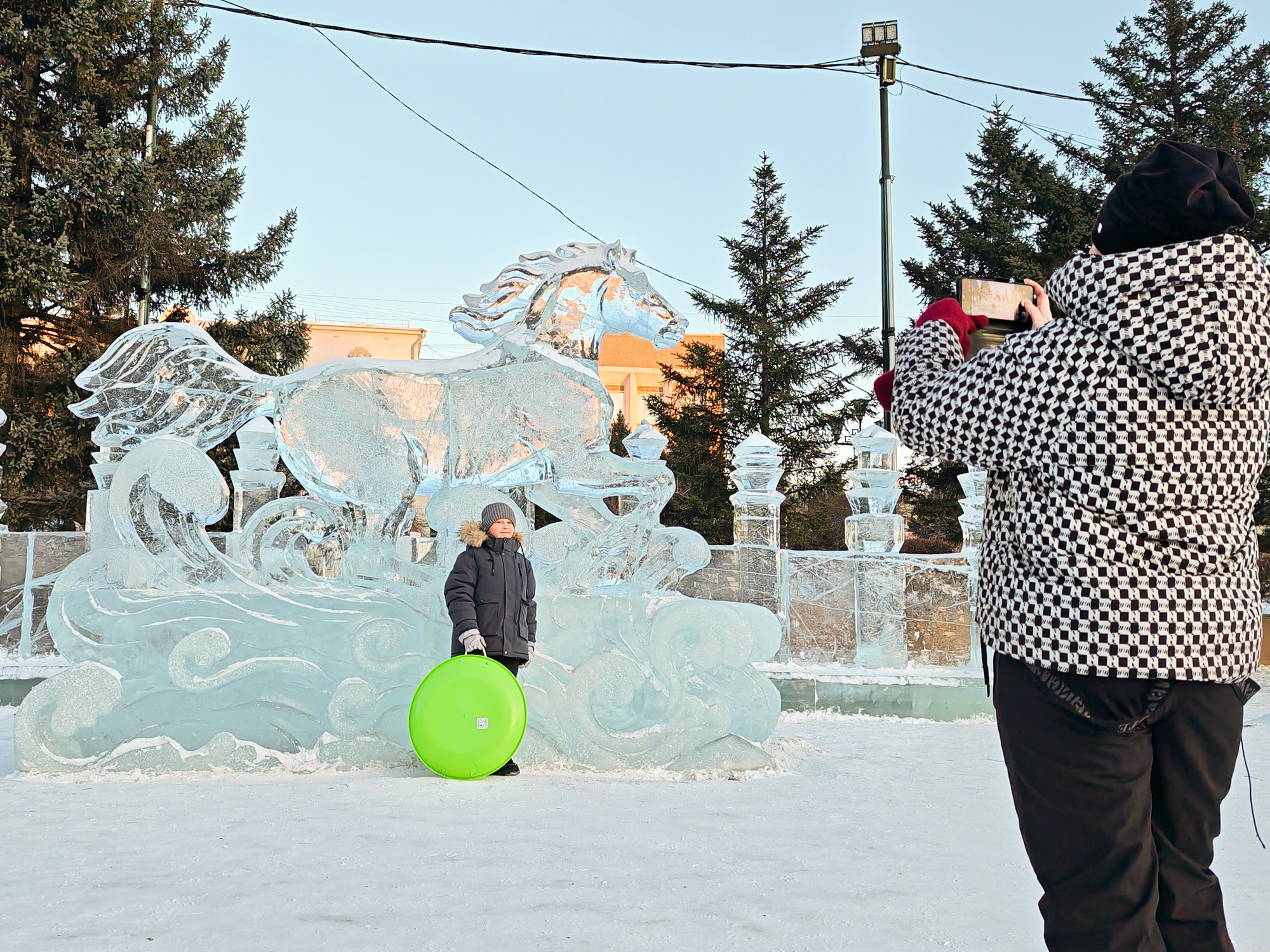 Ледовый городок. Polyakovlivashuk.ru