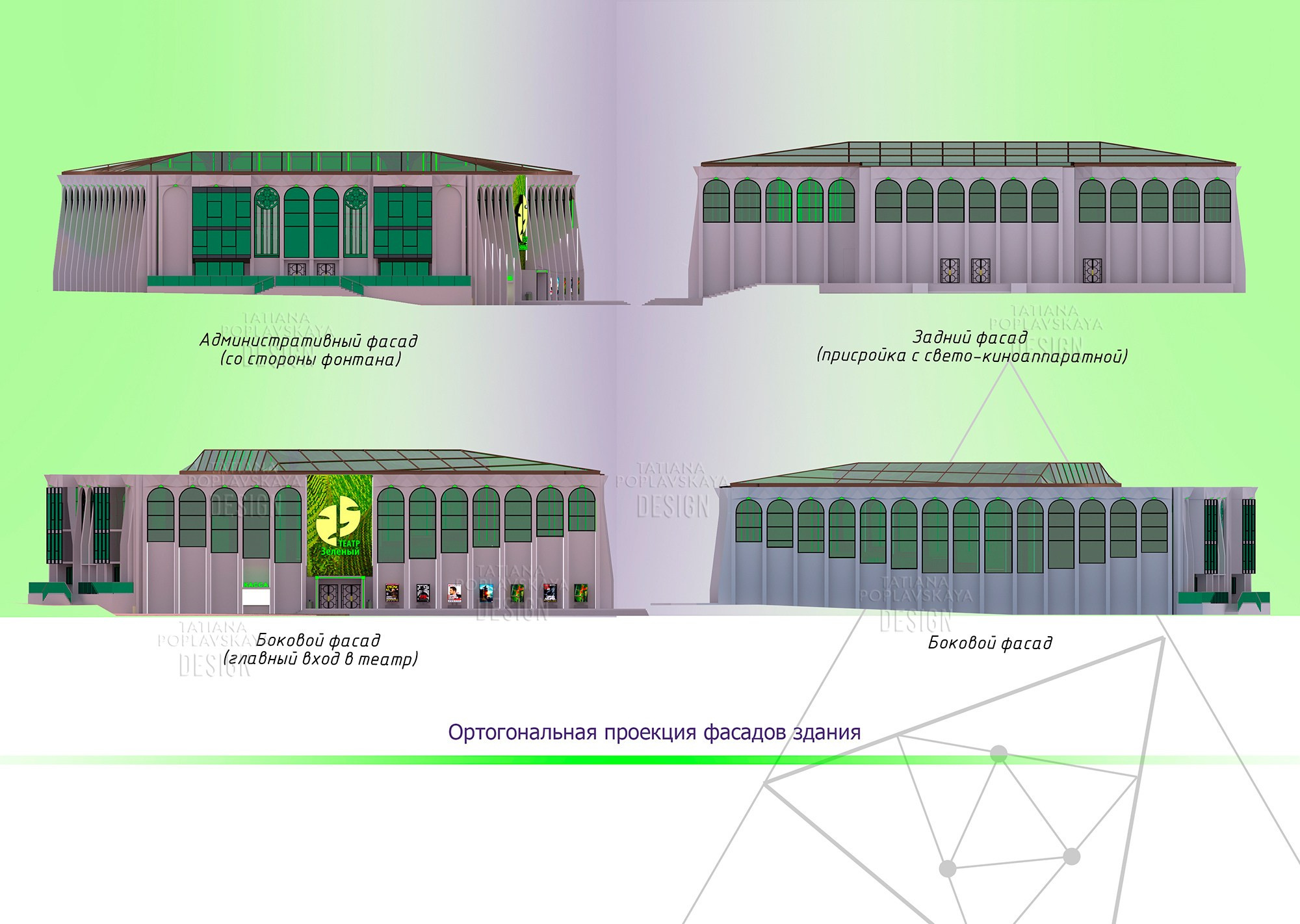 Реконструкция и благоустройство Зеленого Театра парка Ривьера Сочи. Интерьерный дизайнер в Сочи Поплавская Татьяна. Проектирование интерьеров и организация процесса ремонта