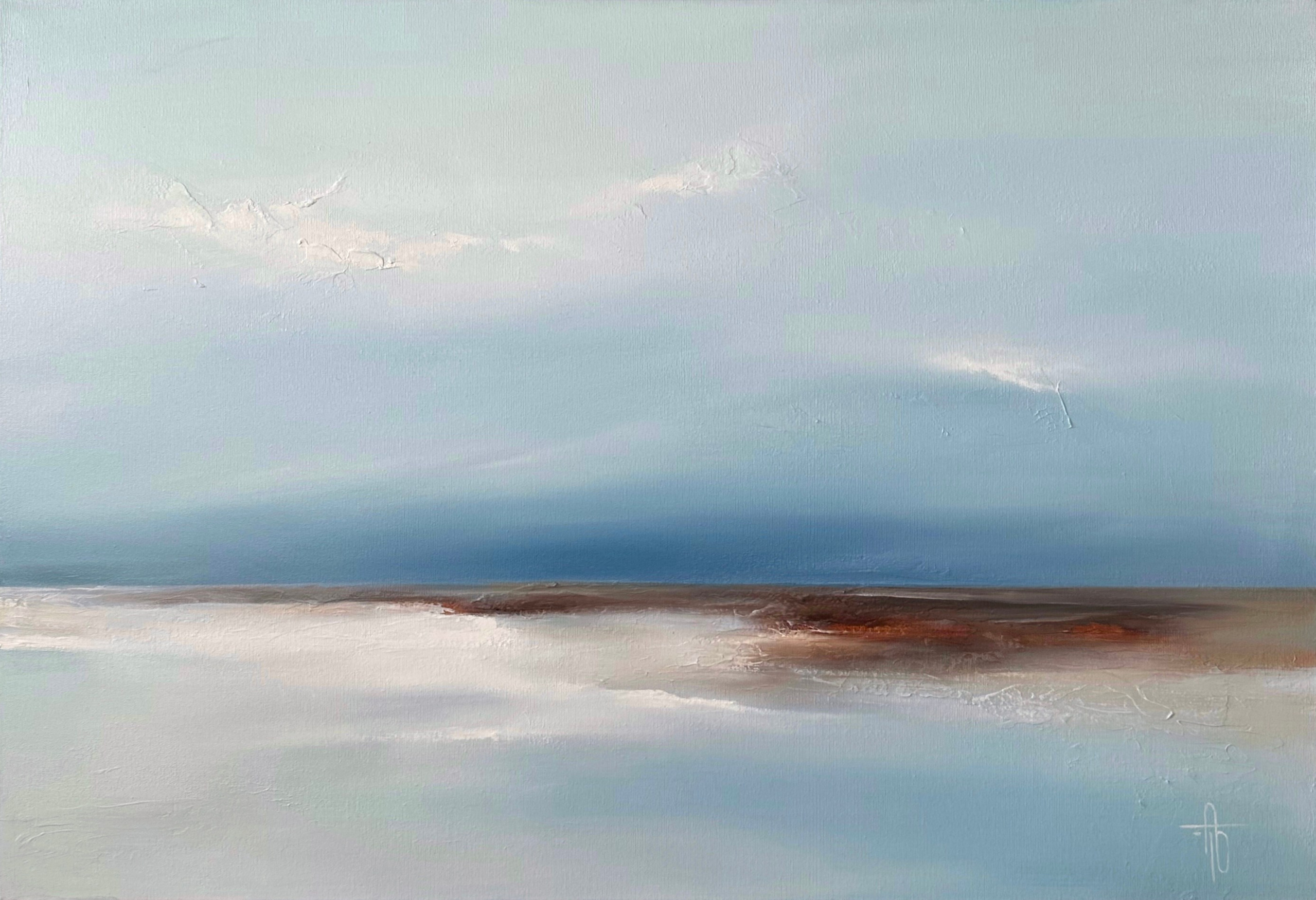 Абстрактный пейзаж. Художник Огородникова Татьяна