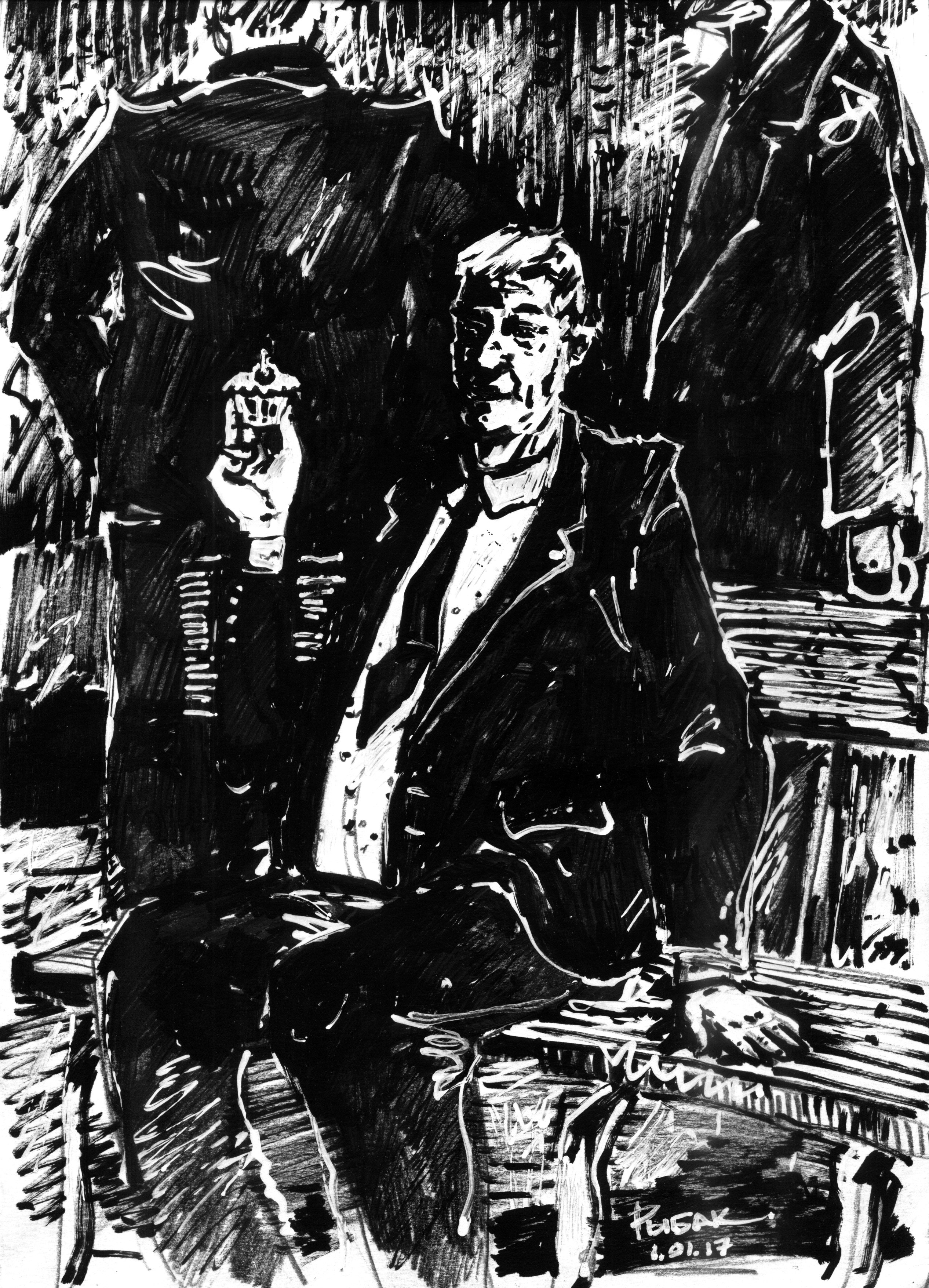 Графика 2017. Художник Рыбак Николай