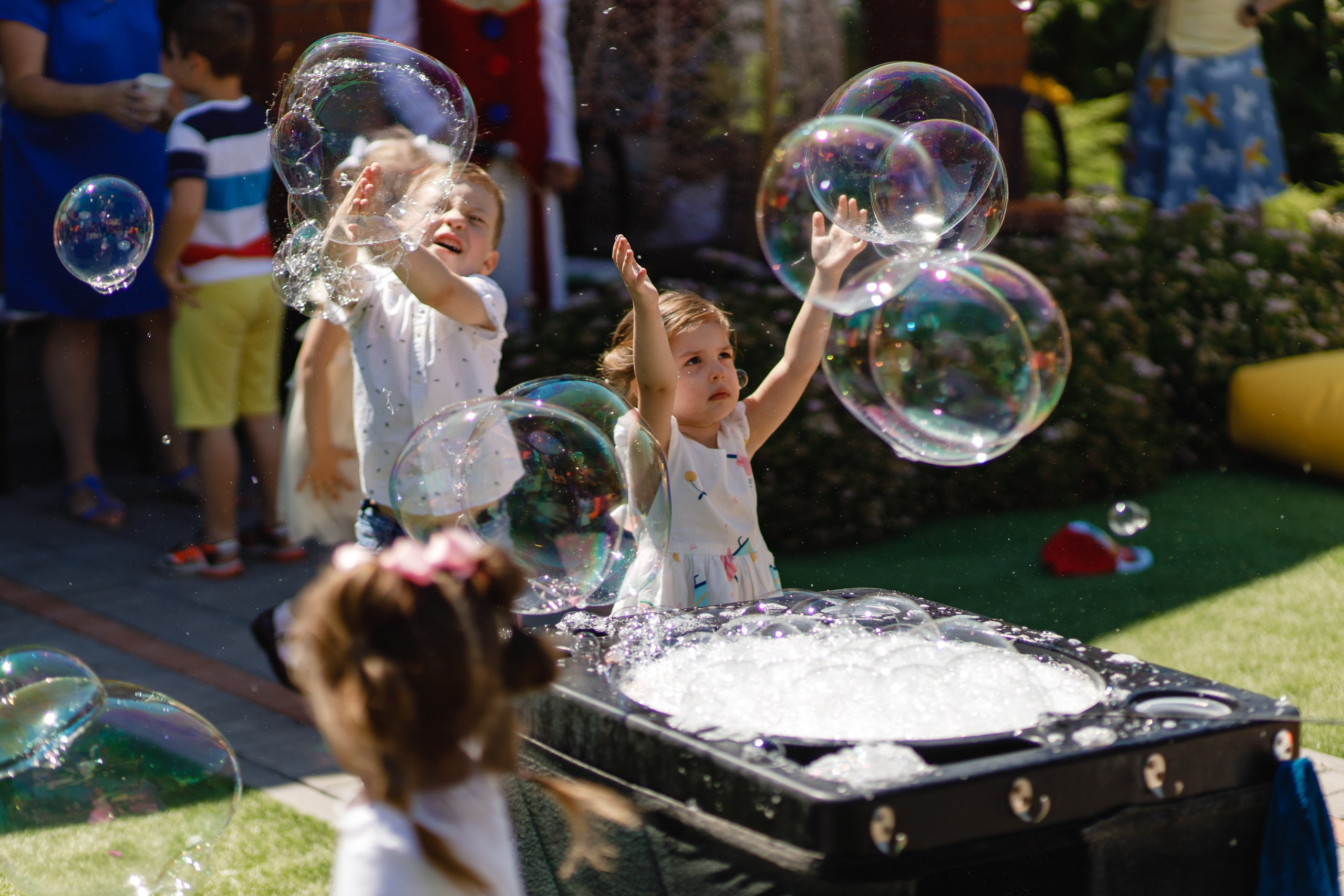 Шоу мыльных пузырей Саратов. Шоу программы Владимира Куликова
