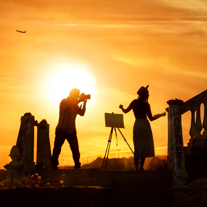 фотосессии на закате, фотограф в кабардинке