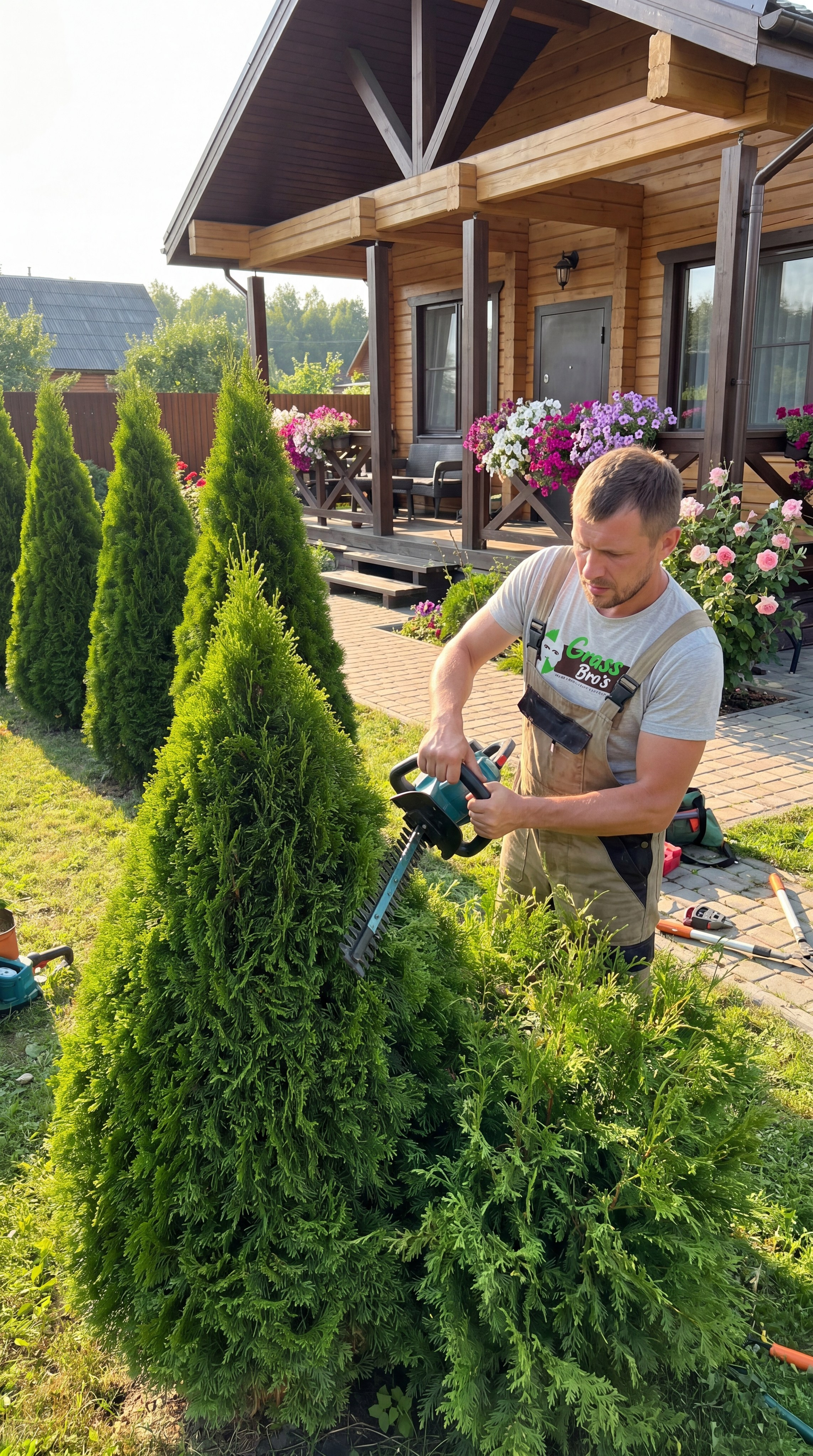 Топиарная стрижка. Все виды ландшафтных и строительных работ