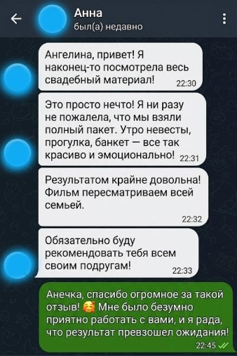 Ангелина Репина | Видеограф | Санкт-Петербург