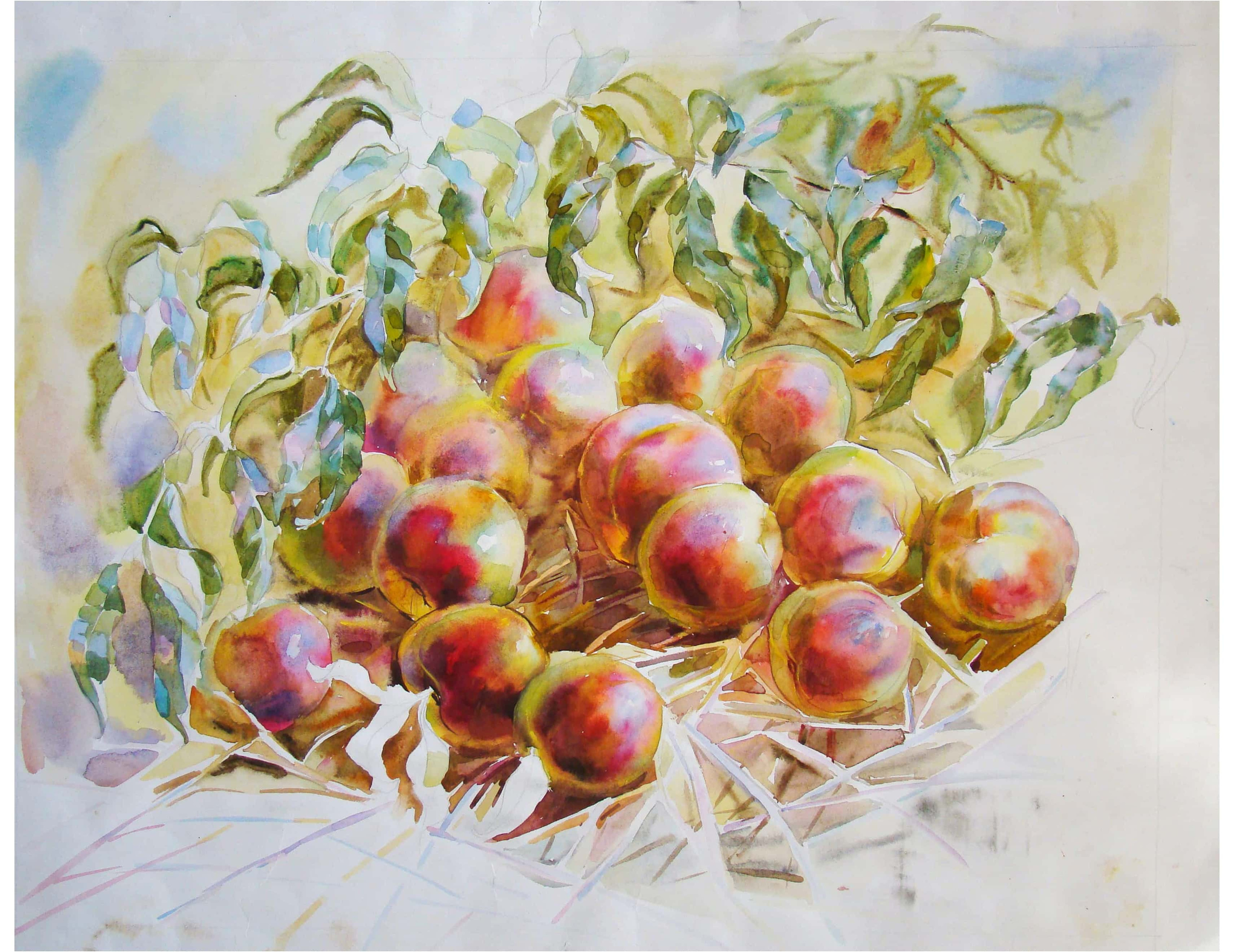 НАТЮРМОРТЫ. Свет акварели Галины Поплавской