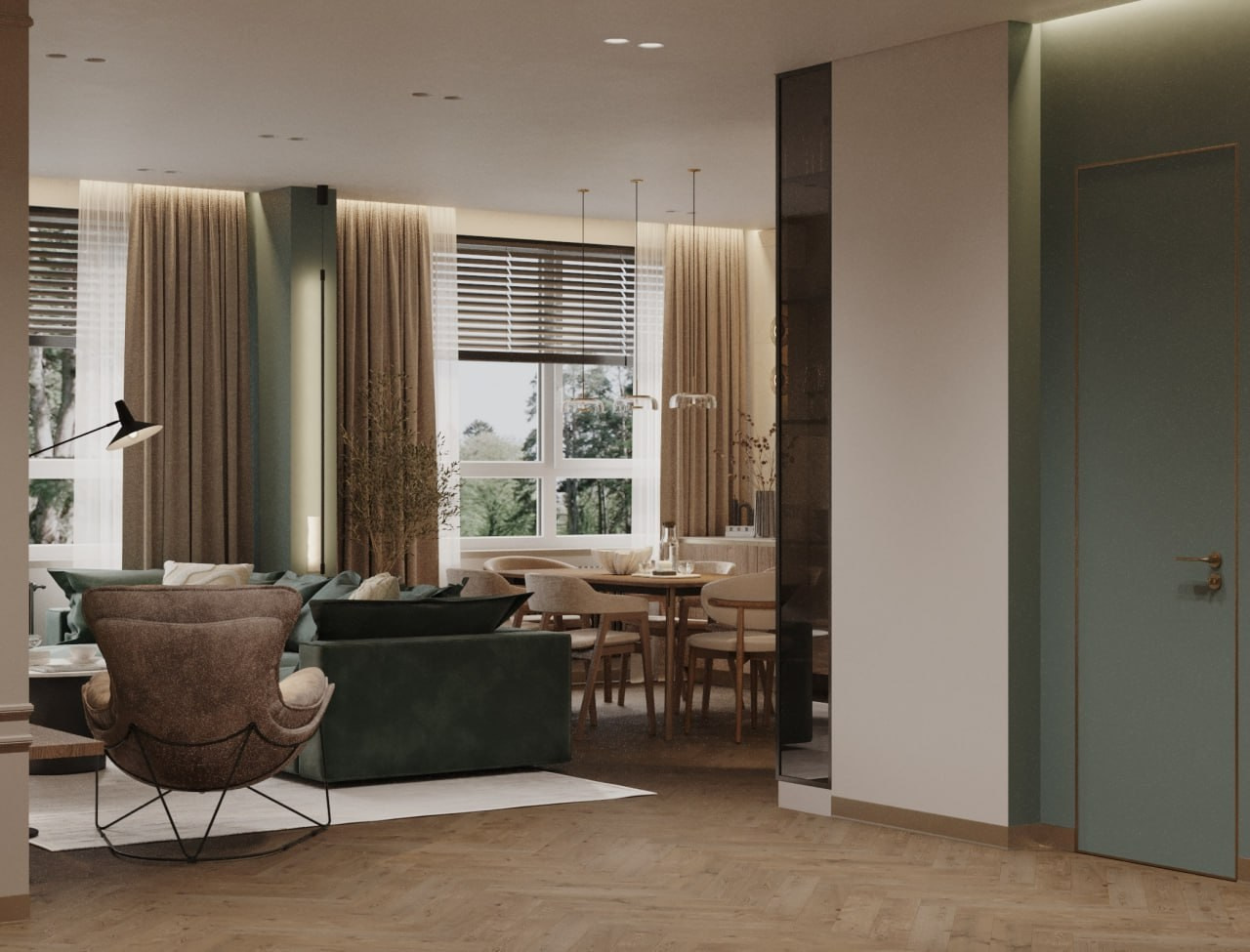 Квартира Тюмень. Https://pokorskaya-design.ru/