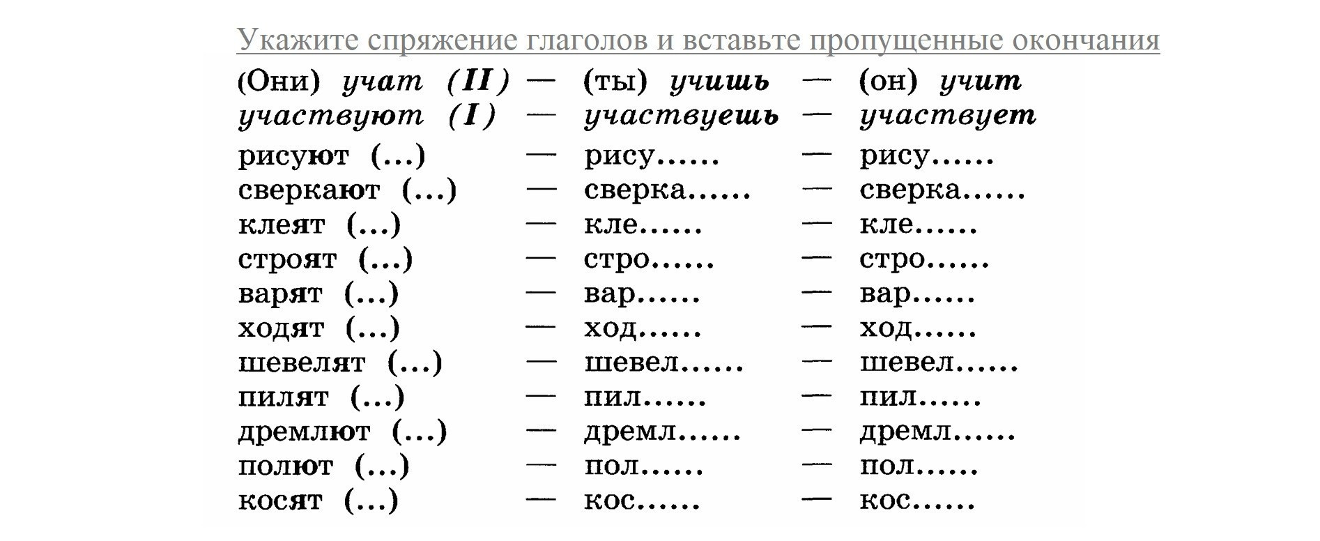 Правописание безударных окончаний глаголов. Matryoshka64