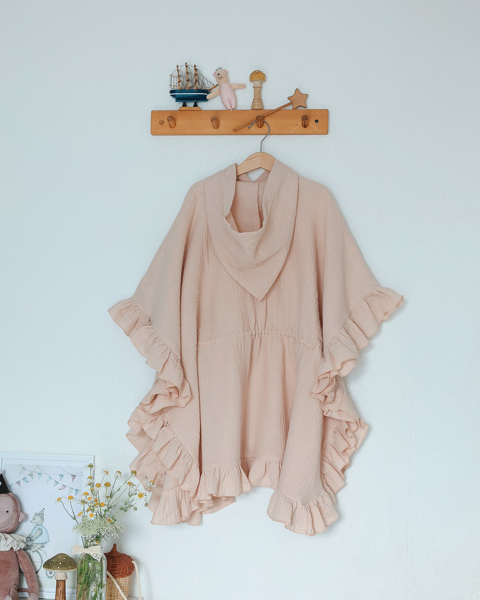 067 Туника-пончо. Эко-одежда для детей