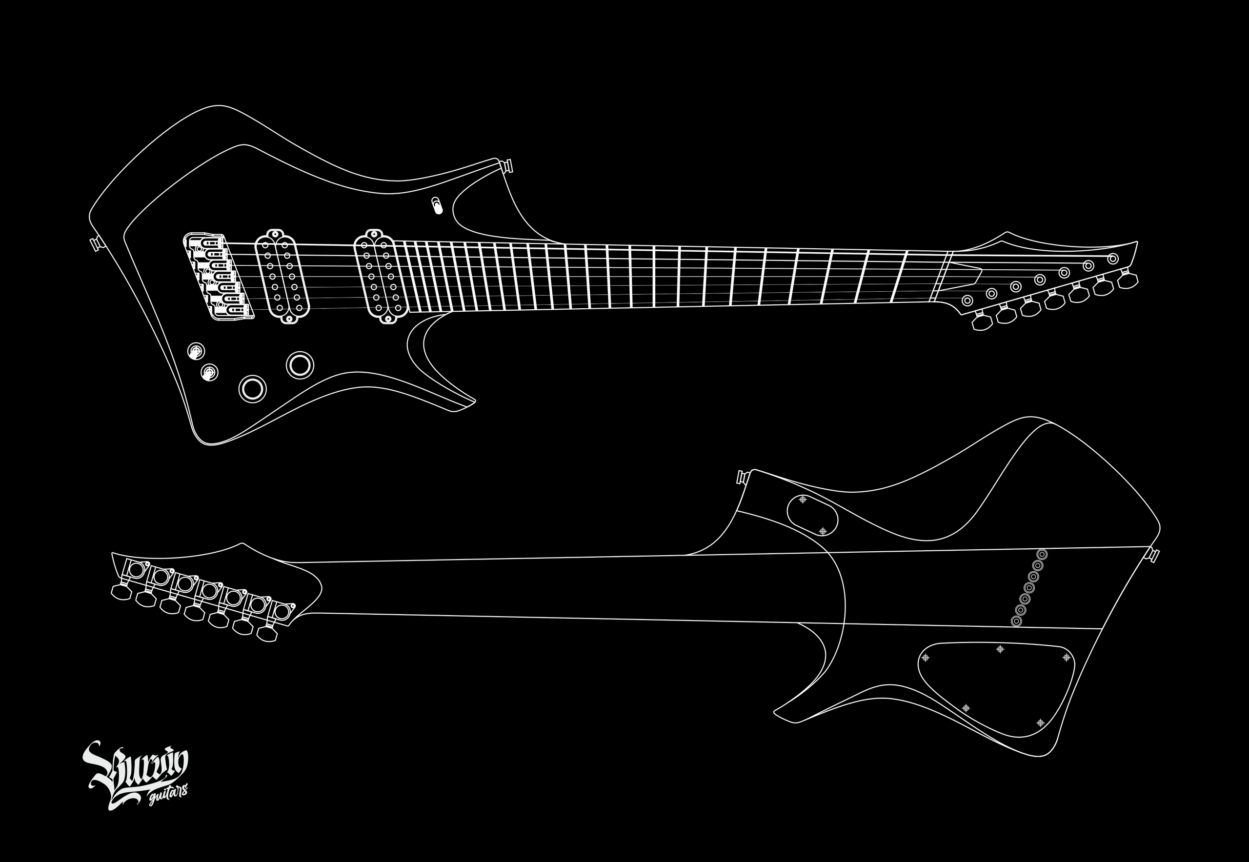 012 M17. Master of making guitars and basses to order