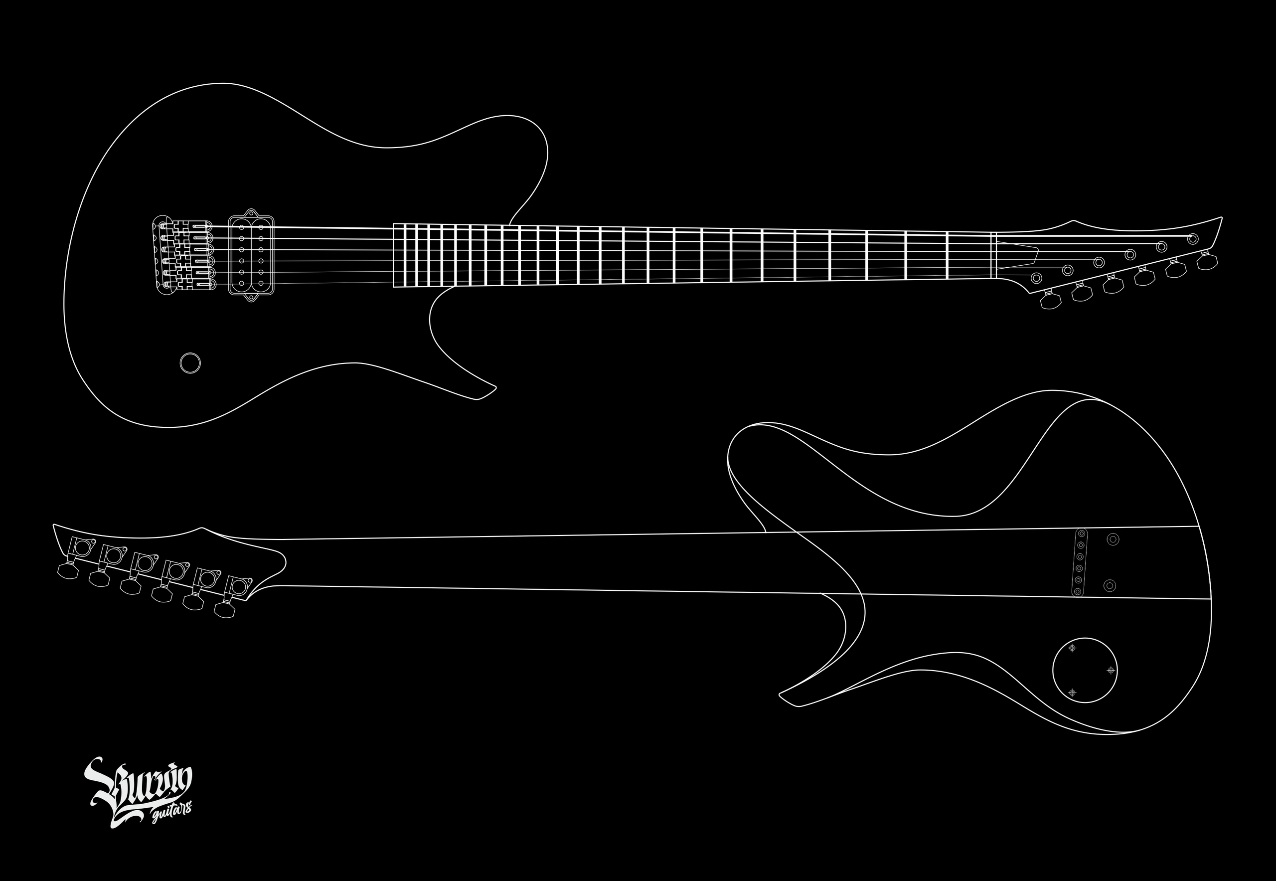 009 Zlaya Sobaka. Master of making guitars and basses to order