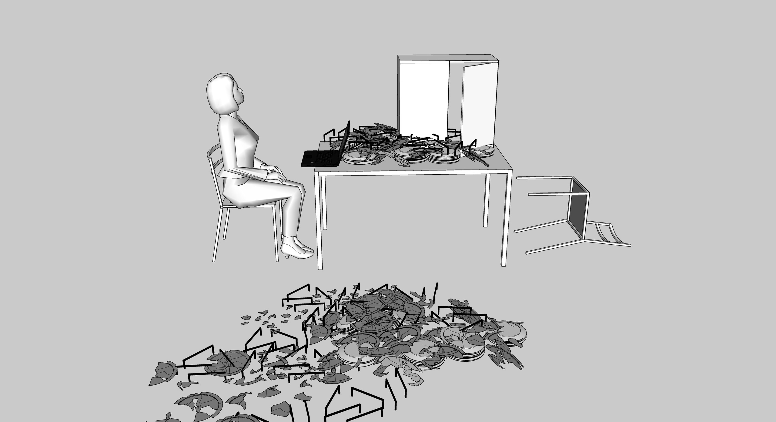 Kintsugi. Elena Slobtseva is a visual multidisciplinary artist