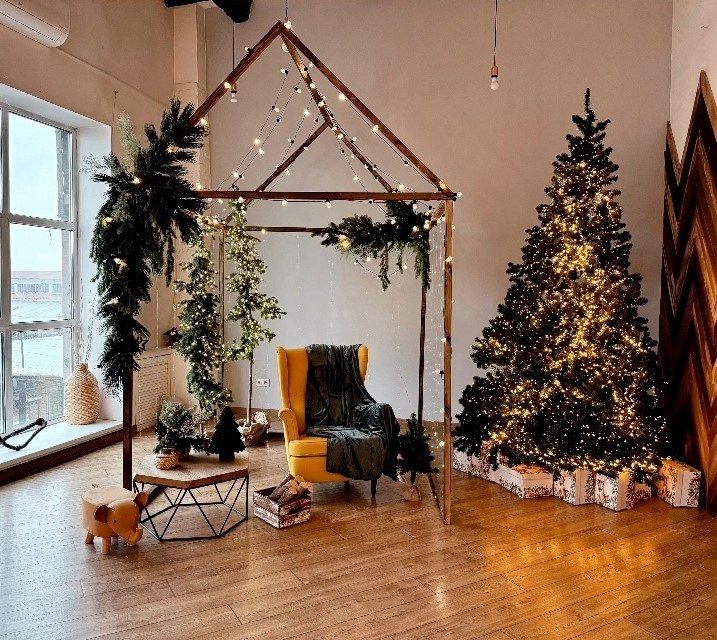 Фотостудии Новый 2026 год. Елена Данилова фотограф беременности в Кемерово