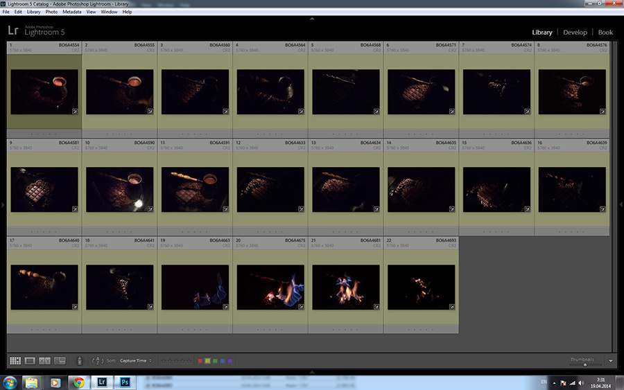 фотографии в лайтруме