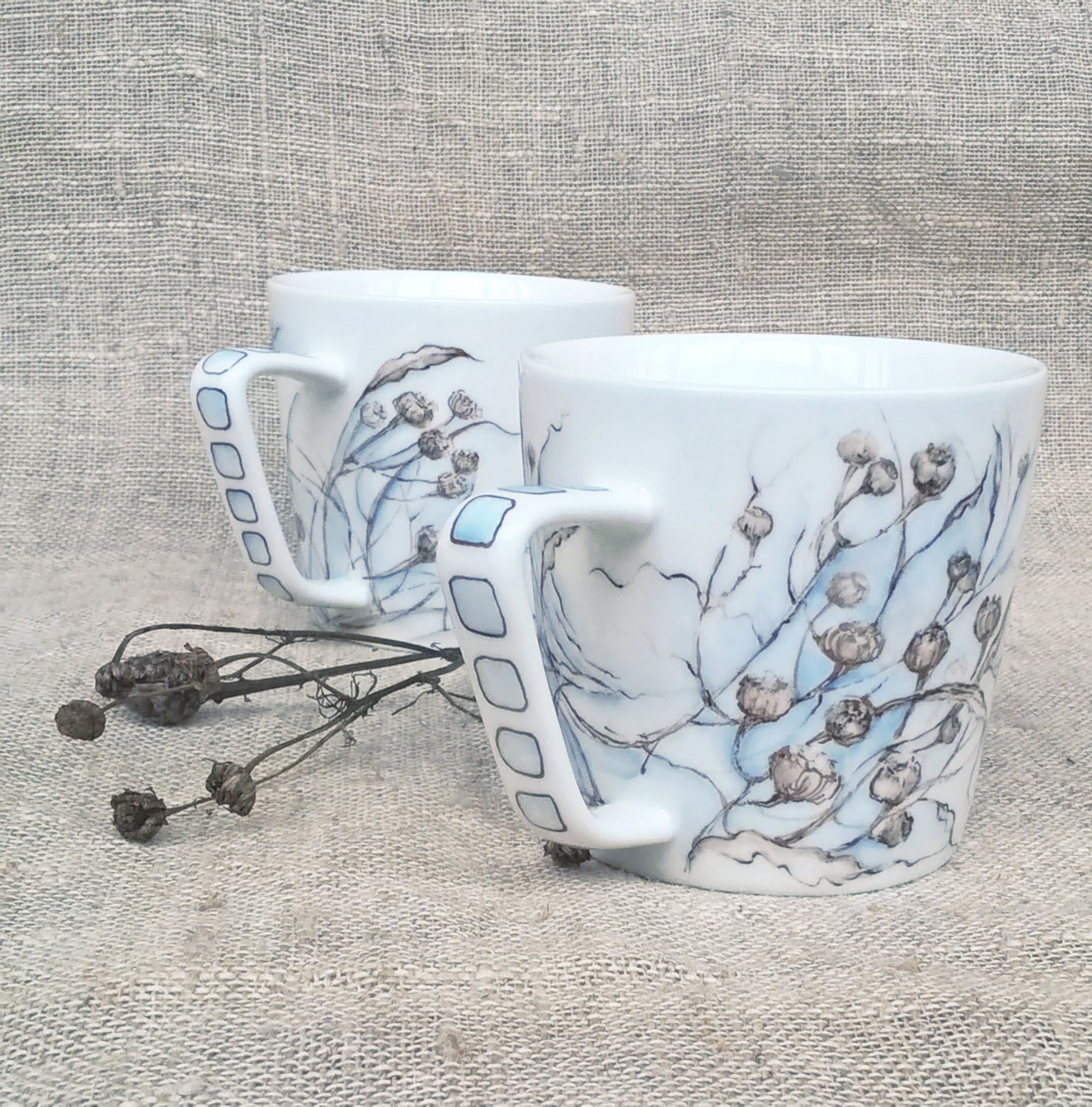 Авторский фарфор. Роспись фарфора на заказ в Санкт-Петербурге.