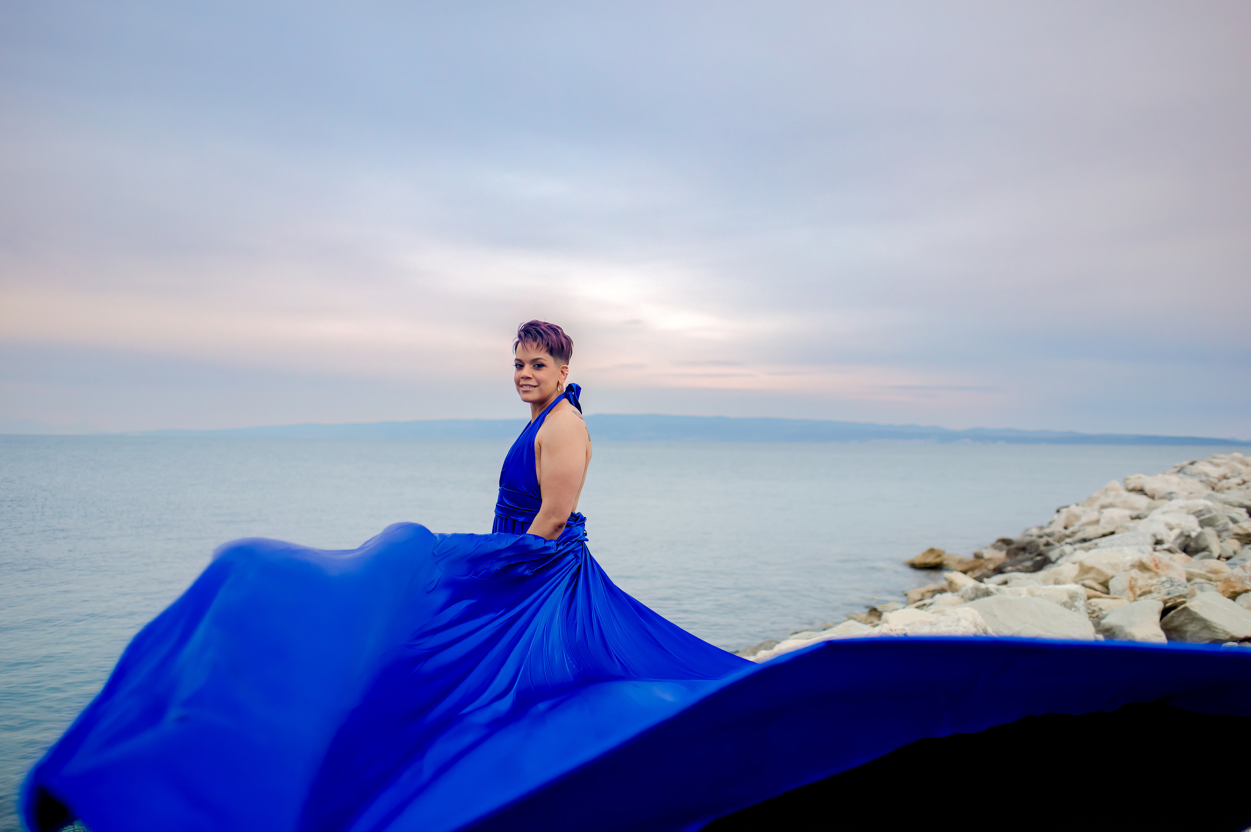 Unleashing the Magic: Flying Dress Photoshoot Experience for Every Woman. Flying Dress Photographer in Croatia, Montenegro, Bosnia, Italy, all EU