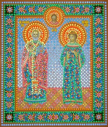 Иконы Кузнецовское письмо