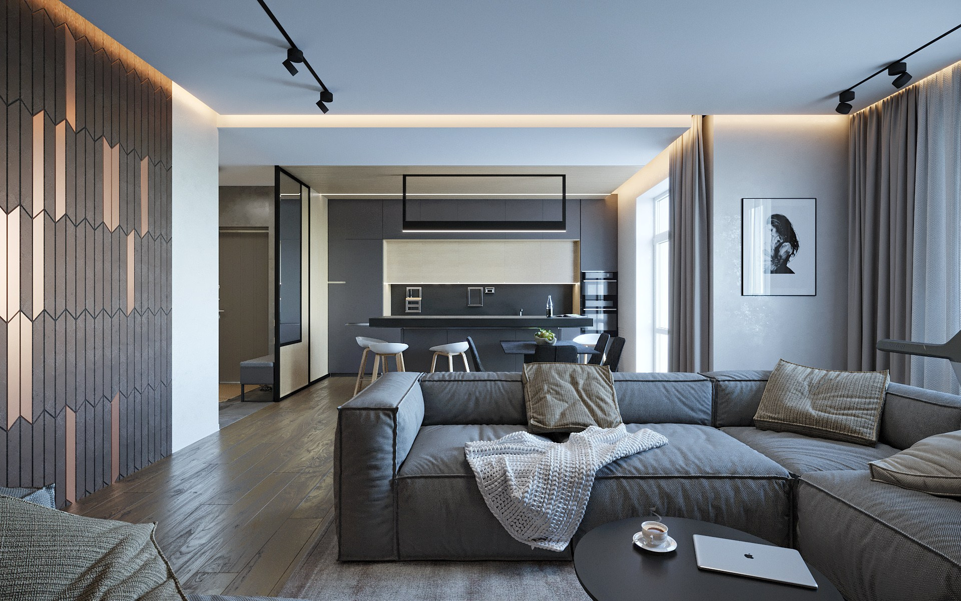 Проект OX. Дизайн интерьера в Новосибирске, Мире, Онлайн | Студия дизайна интерьера TWOREZ