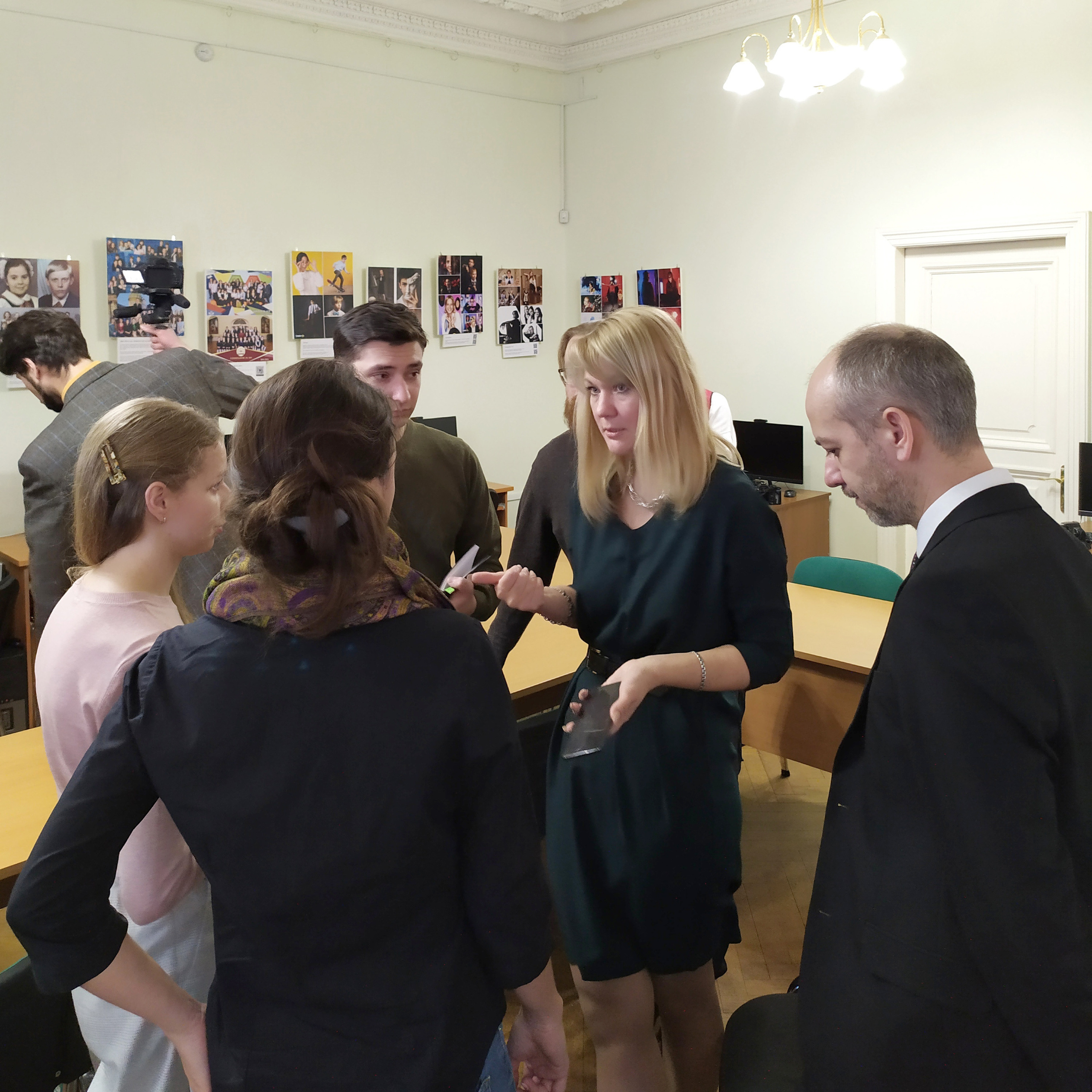 Открытие выставки «История школьной фотографии». НКО «Союз профессиональных фотографов Санкт-Петербурга»