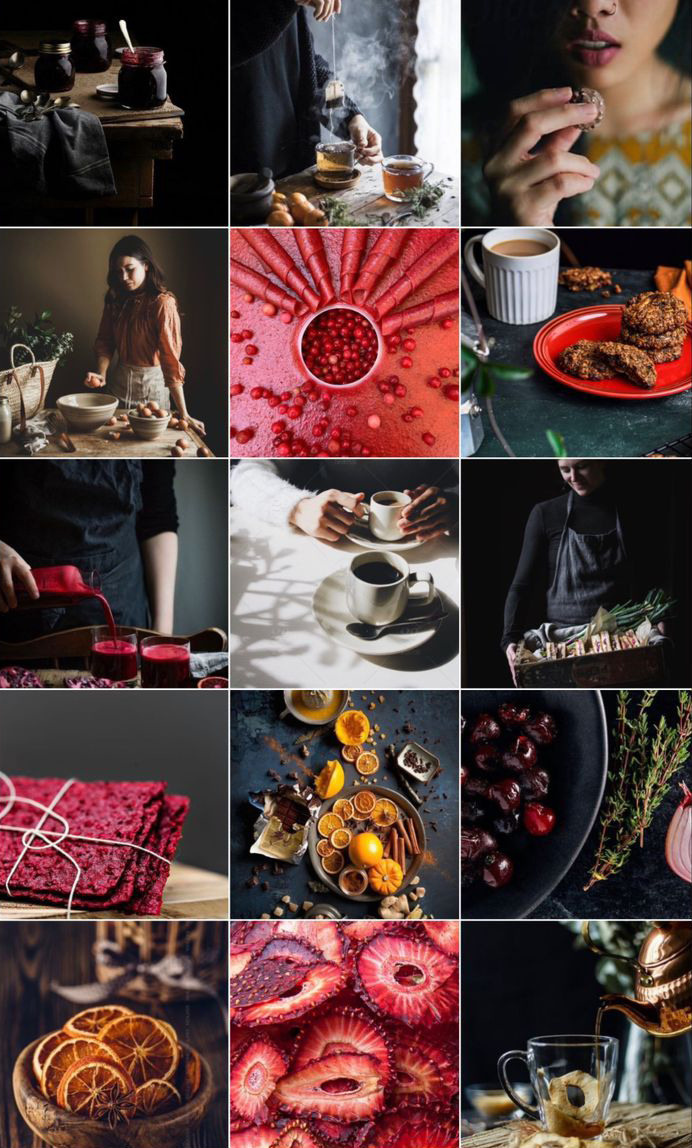 Съемка сухофрутов