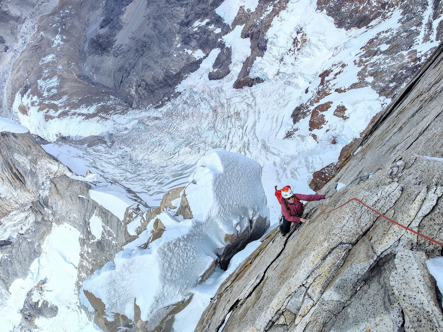 French all-women team have climbed Filo Sureste route on Cerro Torre. “Steel Angel”: women’s climbing award