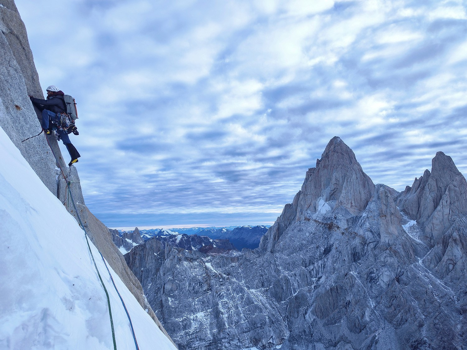French all-women team have climbed Filo Sureste route on Cerro Torre. “Steel Angel”: women’s climbing award