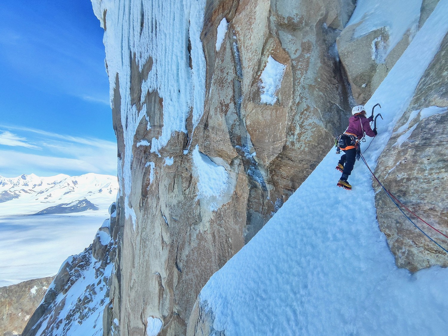 French all-women team have climbed Filo Sureste route on Cerro Torre. “Steel Angel”: women’s climbing award