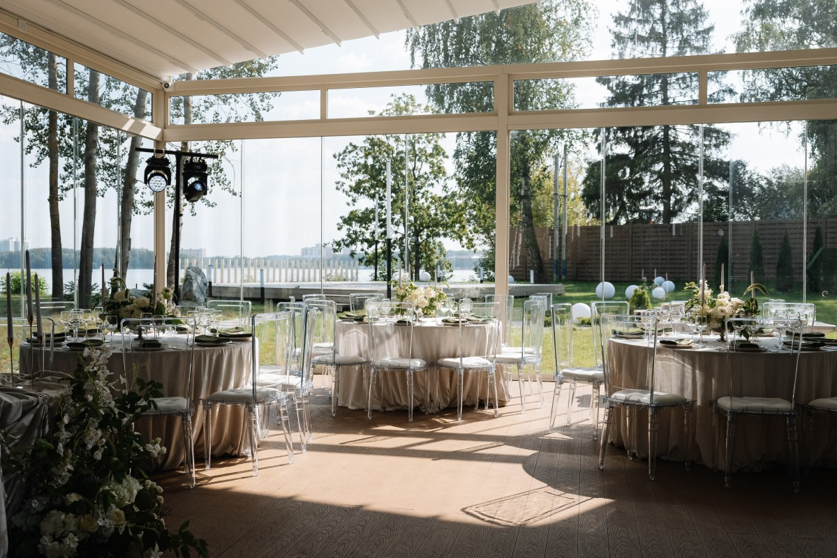 Стеклянные веранды для свадеб в Московской области. Letova Wedding — Свадебный организатор в Москве