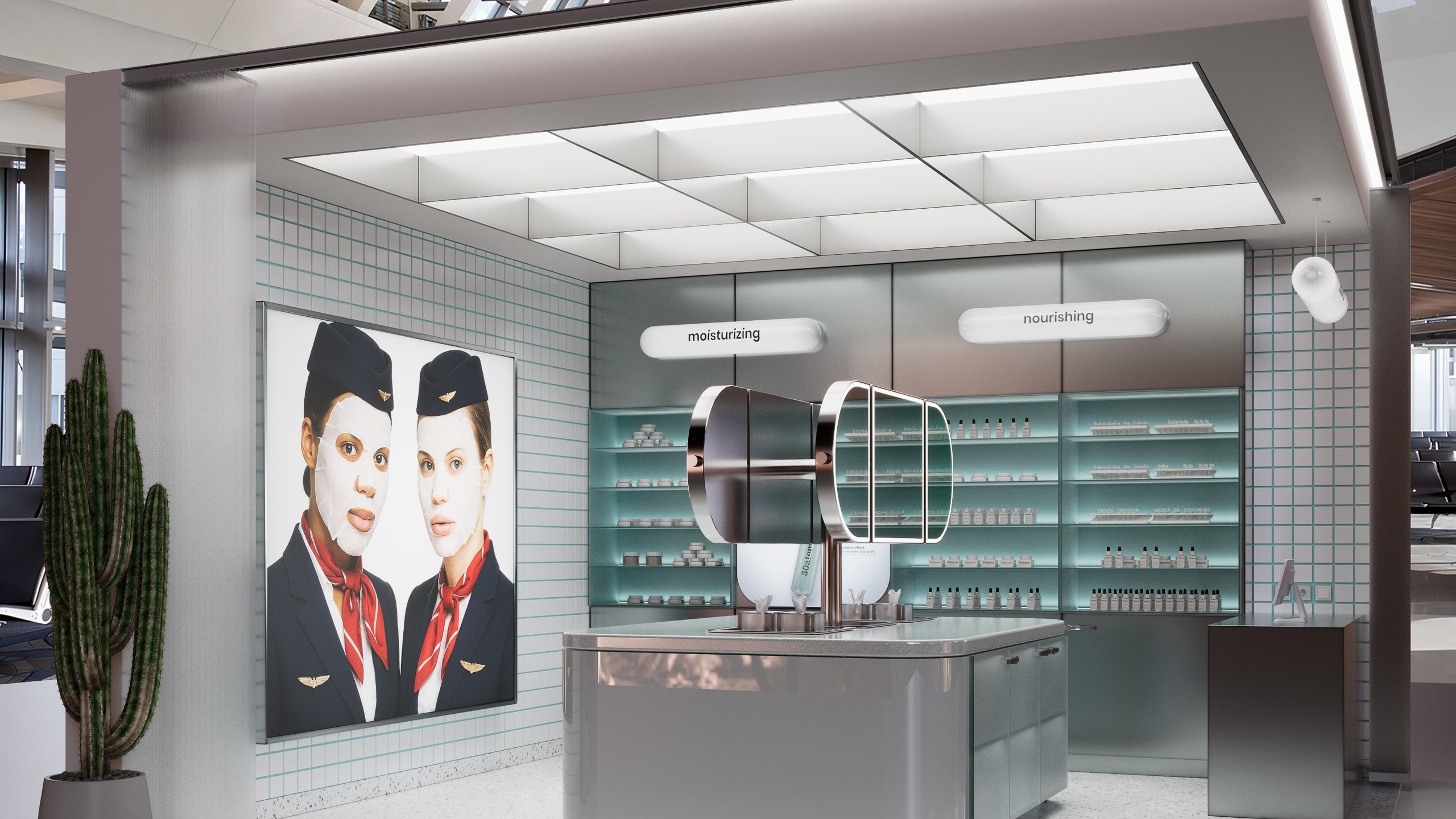 Дизайн-проект интерьера кафе Oreshek cafe