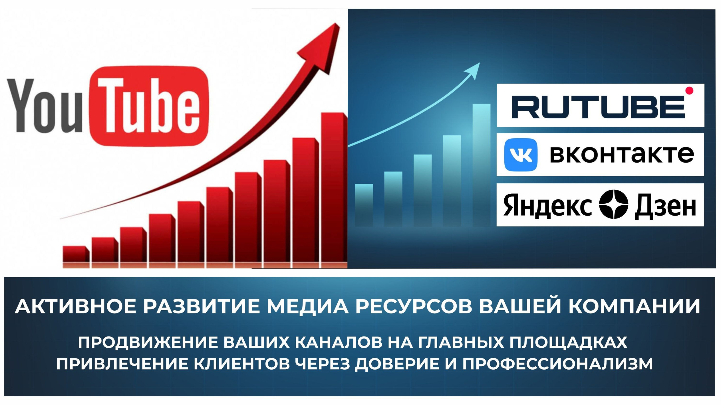 Видеоконтент и комплексное продвижение компании в соцсетях