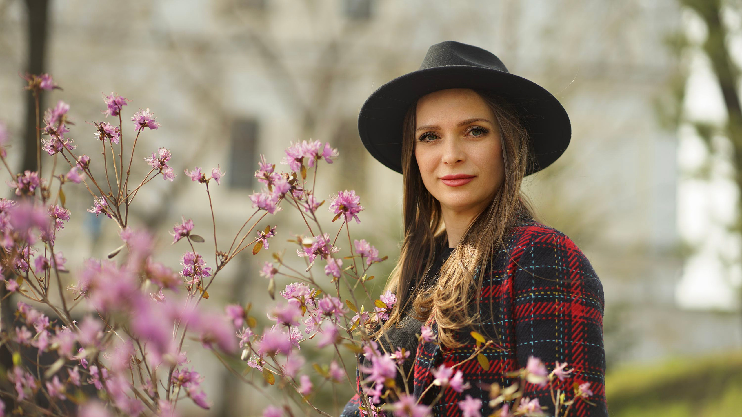 Портретная фотосъёмка в период цветения