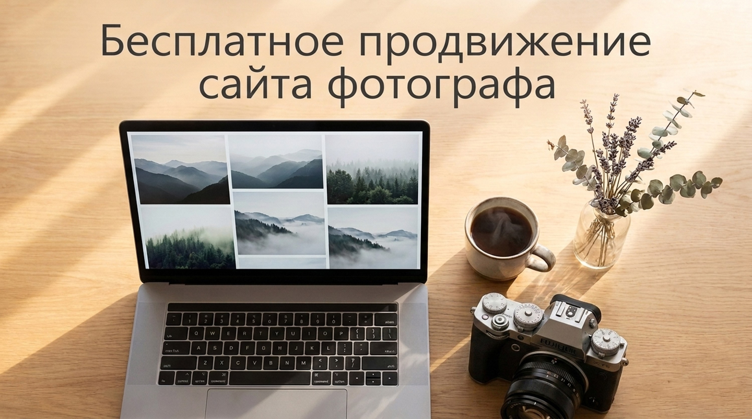 Бесплатное продвижение сайта фотографа