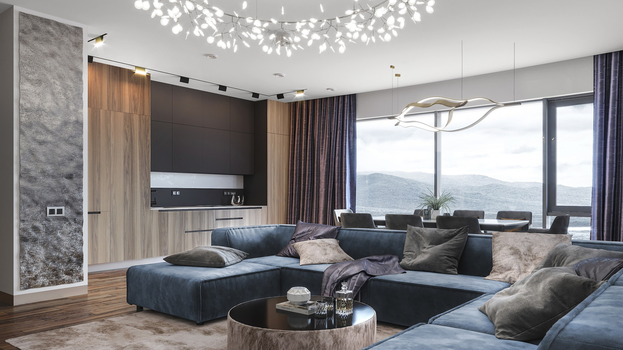 ЖИЛЫЕ ИНТЕРЬЕРЫ. Архитектурно-дизайнерское бюро ROOMS