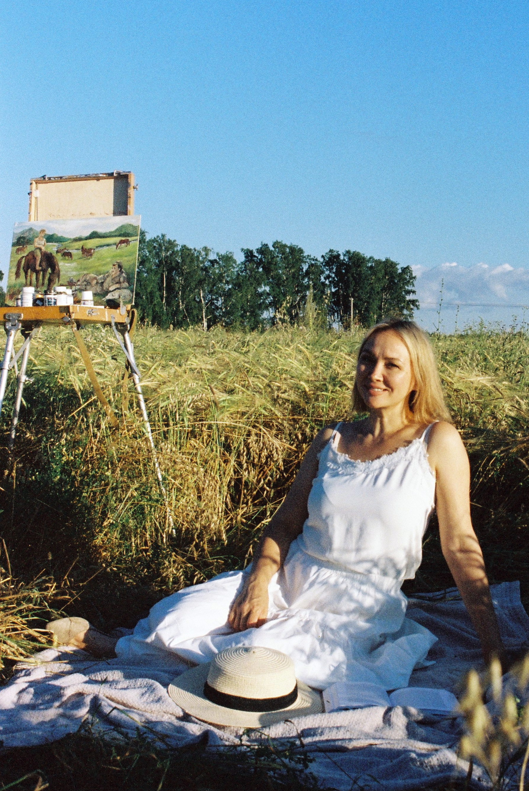 Первые пленочные кадры. Фаниса Портретный фотограф в Тюмени