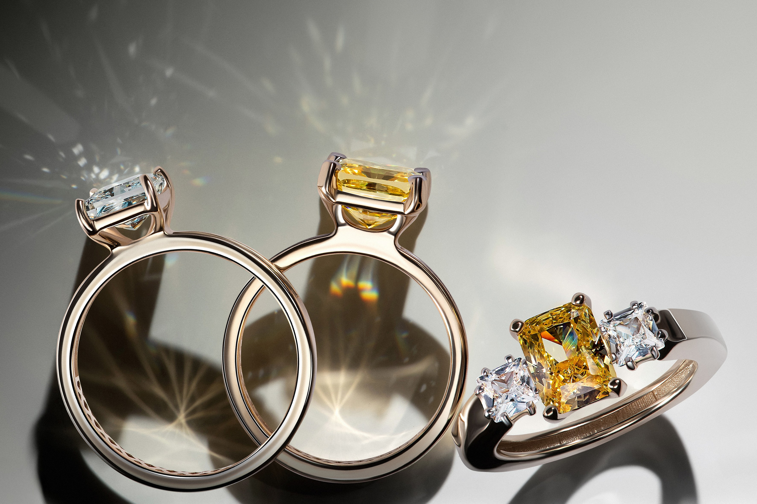 Yellow Diamond Collection. Retoucher Olga Bogdanova