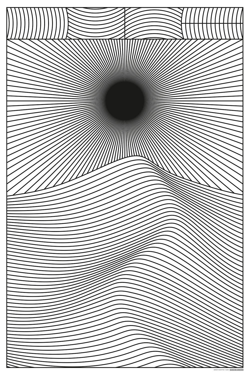 МК  «Сотворение постера за 7 дней шагов». Декор для дома