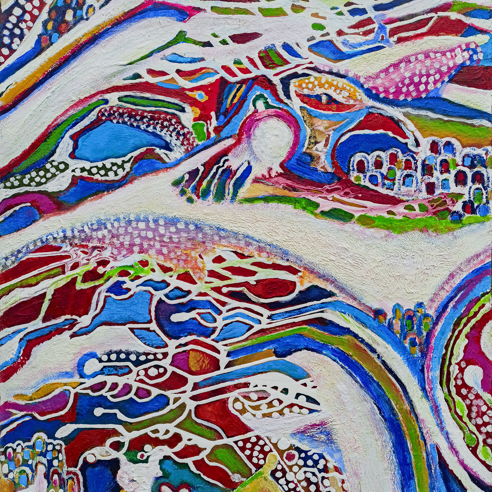 Contemporary artist Vladimir Portyanoy. Painting, graphics