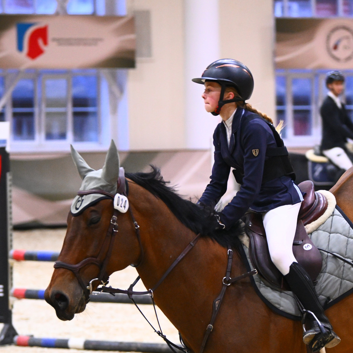 2025.10.25 — КСК Виват, Россия!. ТУРНИРНАЯ КОННАЯ ФОТОГРАФИЯ, Руднева Ольга и Евгений Адеев