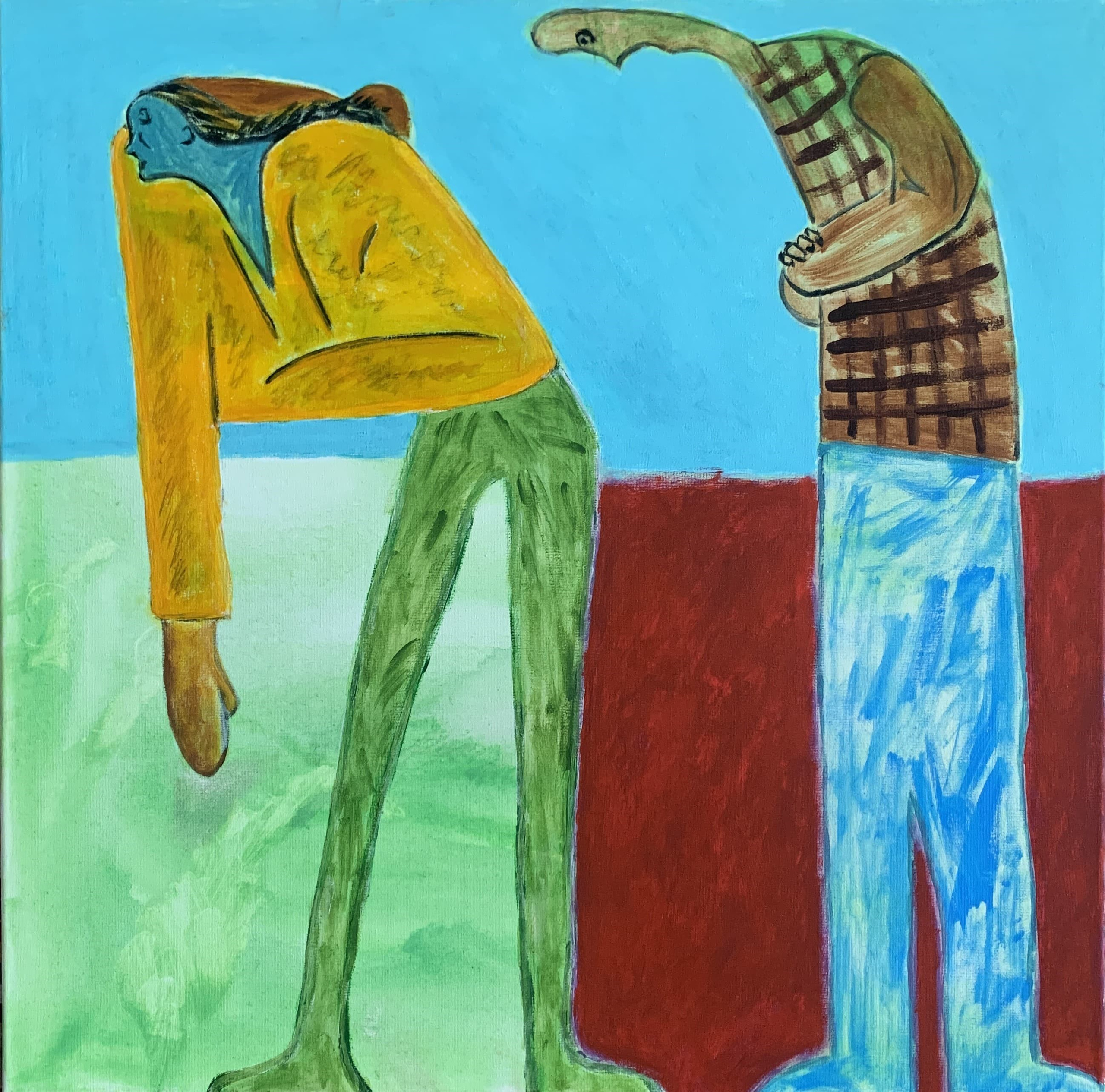 Охотники за шариками. Artist Oleg Semenovykh