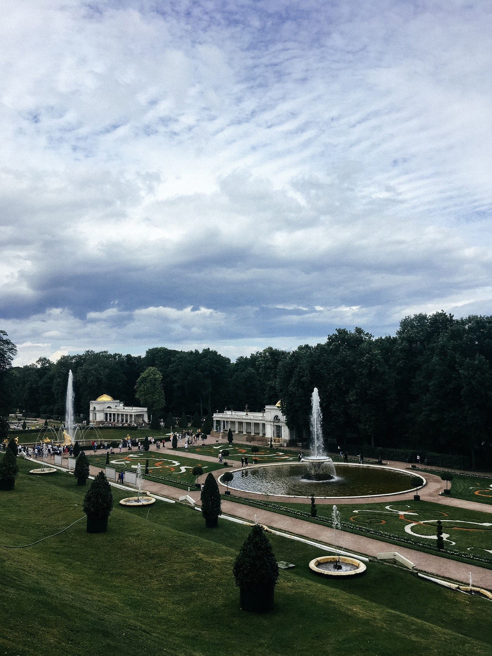 Петергоф. Пуск фонтанов