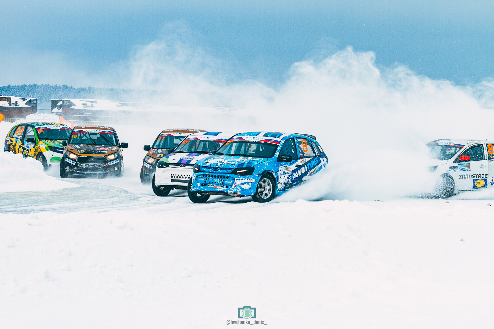 Третий этап чемпионата России по ледовым гонкам. Фотограф Левченко Денис