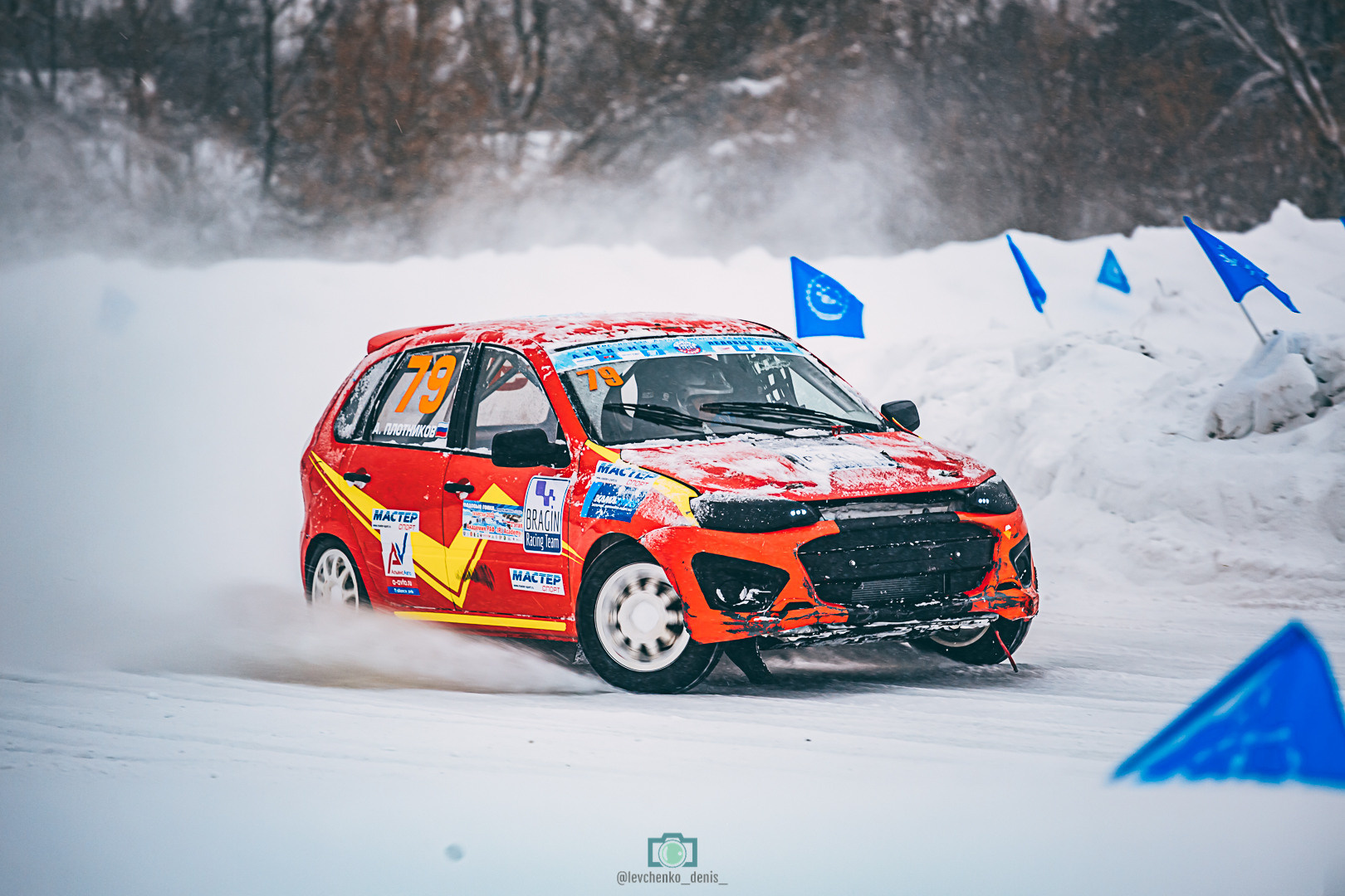 Второй этап чемпионата России по ледовым гонкам. Фотограф Левченко Денис