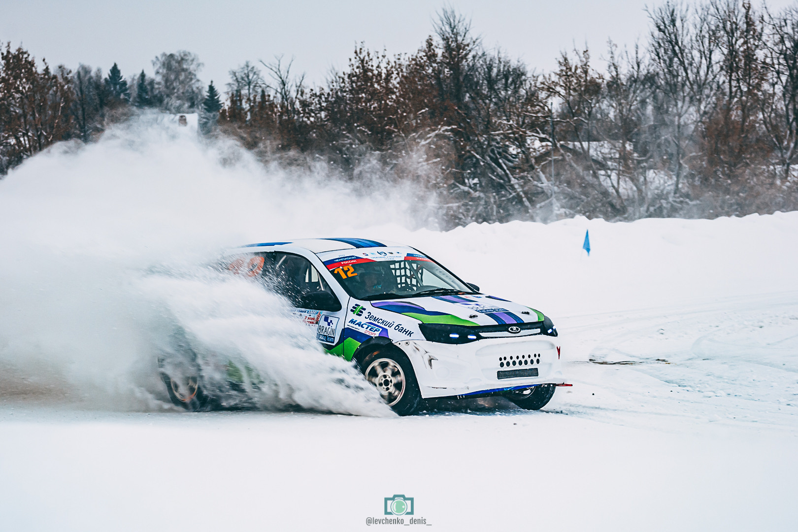Второй этап чемпионата России по ледовым гонкам. Фотограф Левченко Денис