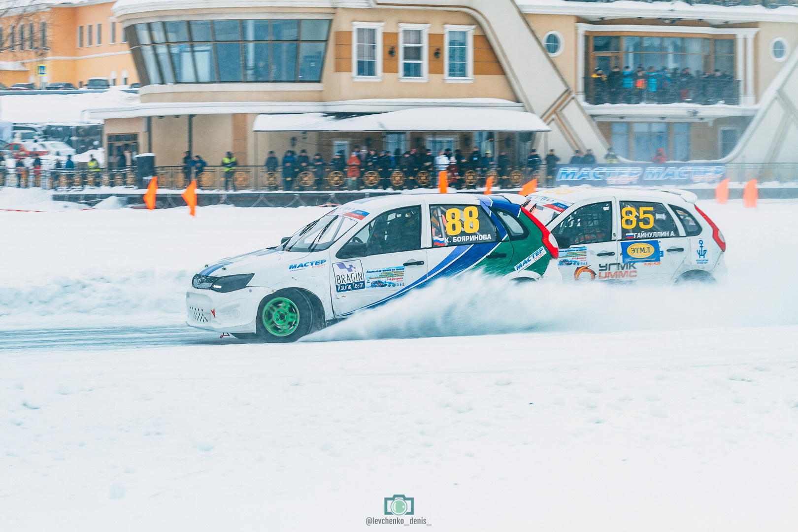 Третий этап чемпионата России по ледовым гонкам. Фотограф Левченко Денис
