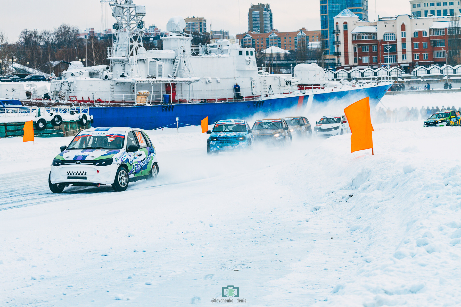 Третий этап чемпионата России по ледовым гонкам. Фотограф Левченко Денис