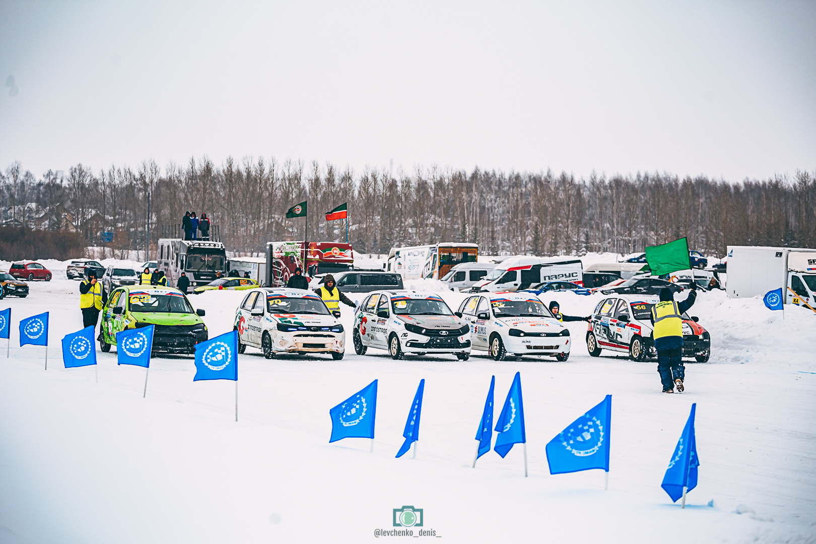 Второй этап чемпионата России по ледовым гонкам. Фотограф Левченко Денис