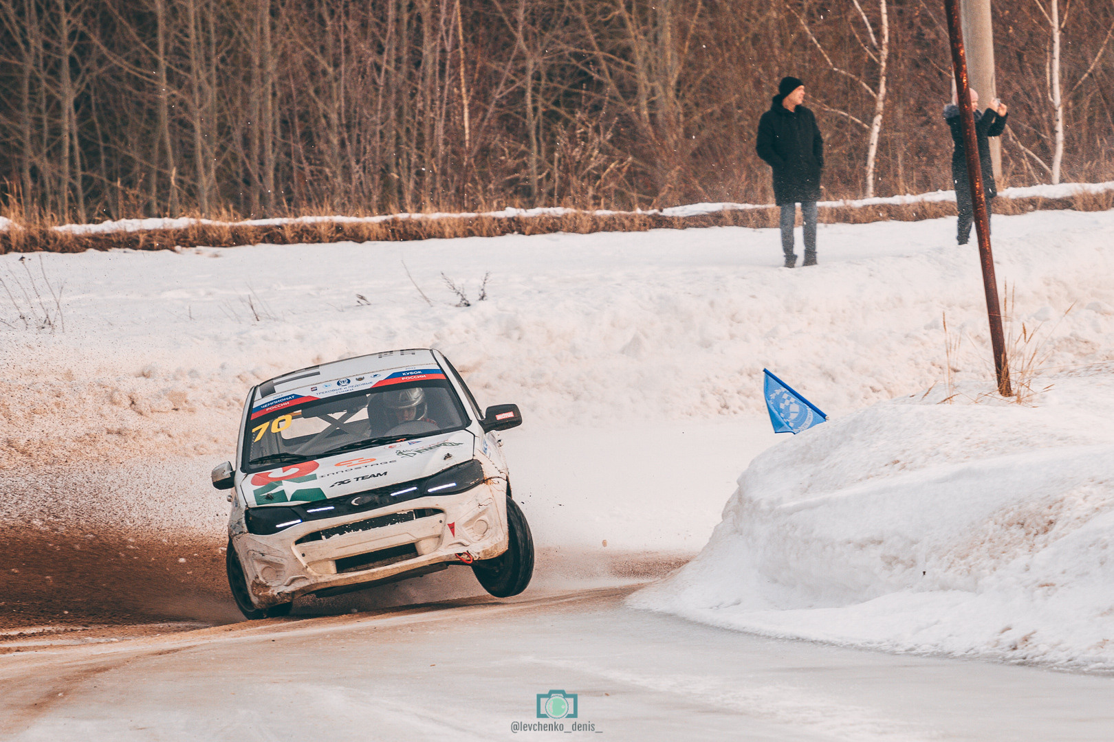 Четвертый этап чемпионата России по ледовым гонкам. Фотограф Левченко Денис