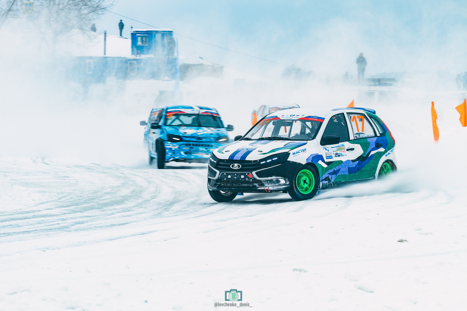 Третий этап чемпионата России по ледовым гонкам. Фотограф Левченко Денис