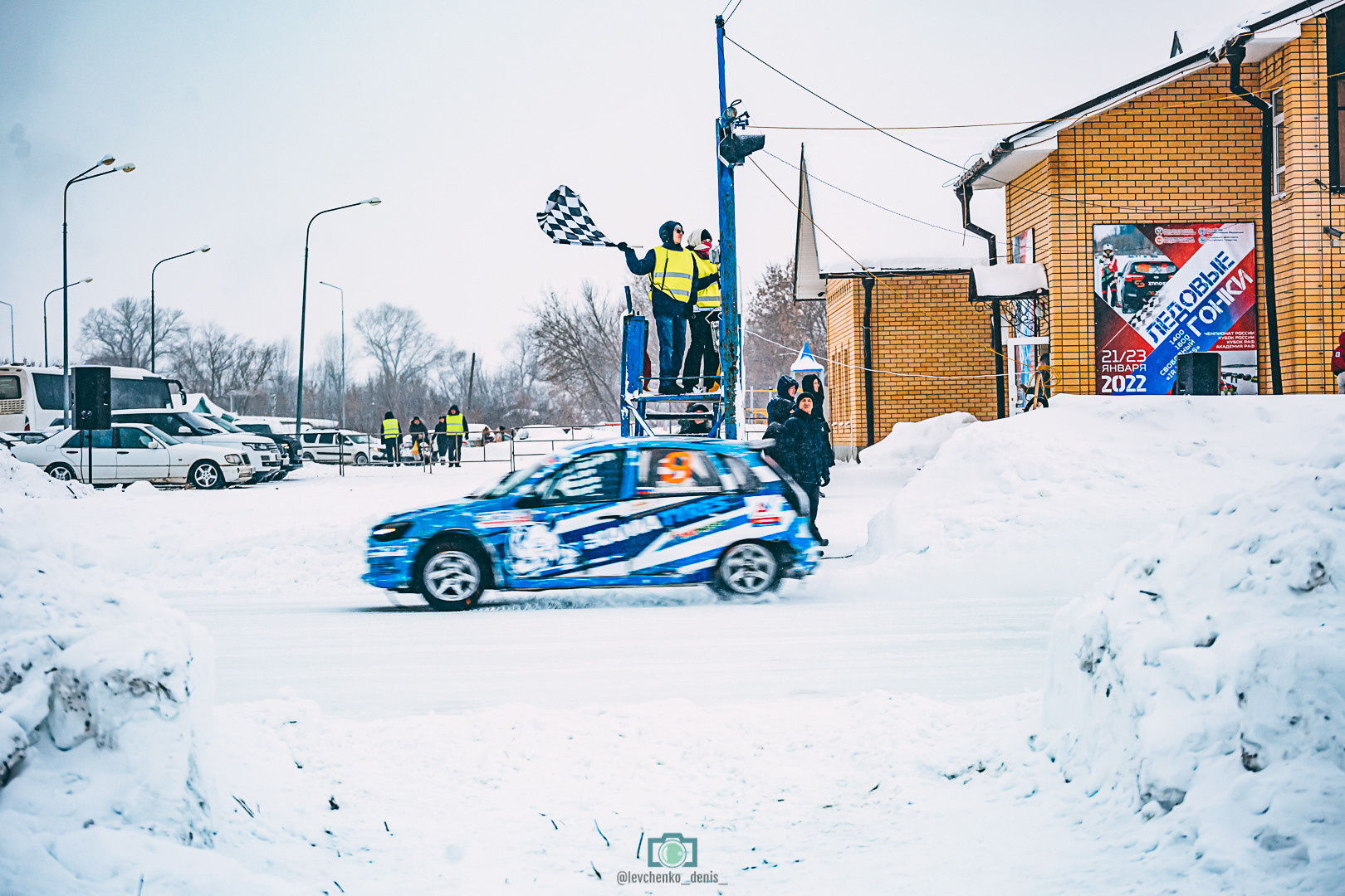 Второй этап чемпионата России по ледовым гонкам. Фотограф Левченко Денис