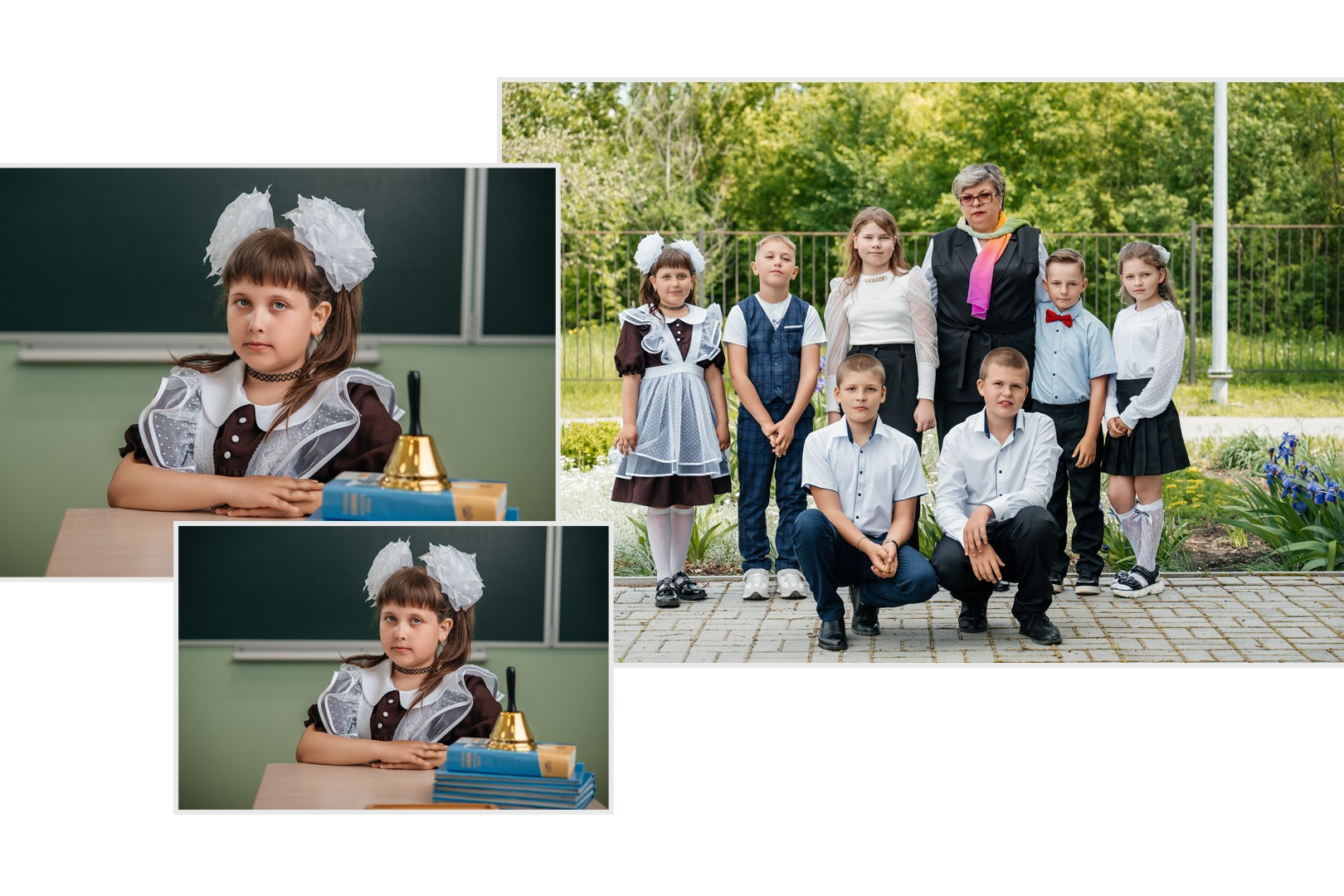 Портреты и виньетка. Школьный фотограф в Валуйках. Фотосессии для выпускников и изготовление выпускных альбомов в городе Валуйки и в Белгородской области