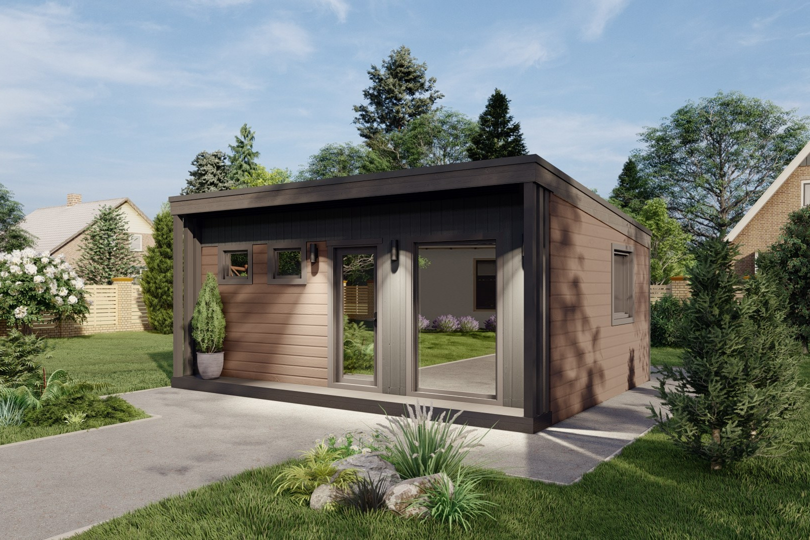 Строительство модульных бань